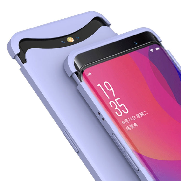 For OPPO Find X GKK Magnetic Liftable Straight Edge Ultra-thin Full Coverage Protective Case(White) - free shipping - PMC TechLife - Order now!