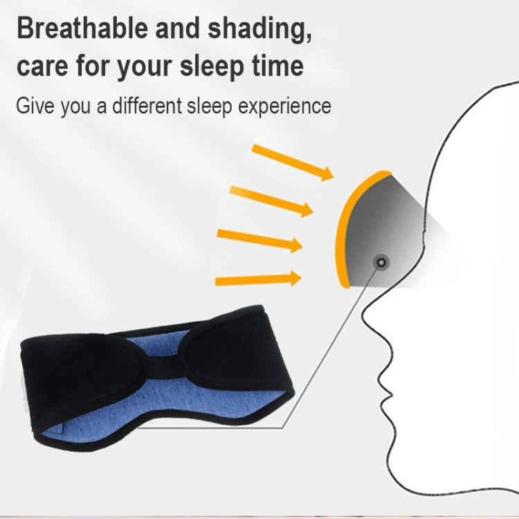 Bluetooth 5.0 Sleep Eye Masks Smart Wireless Music Eye Masks(Black) - Eye Masks by PMC TechLife | Online Shopping South Africa | PMC TechLife