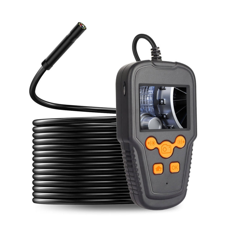P60A 3.9mm 1080P 2.4 inch IPS Screen IP68 Waterproof HD Digital Endoscope, Length:10m Hard Cable - free shipping - PMC TechLife - Order now!