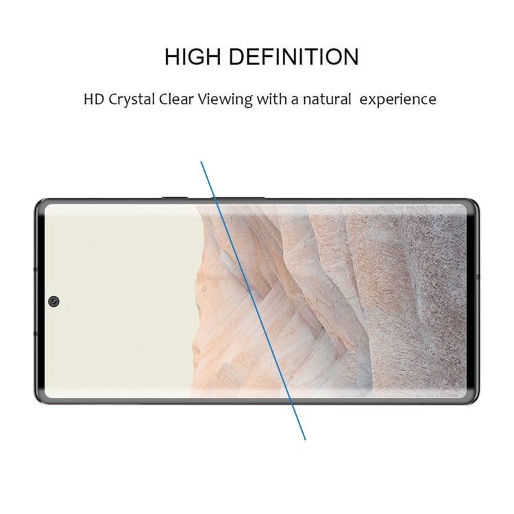 For Google Pixel 6 Pro Edge Glue 3D Curved Edge Full Screen Tempered Glass Film - free shipping - PMC TechLife - Order now!