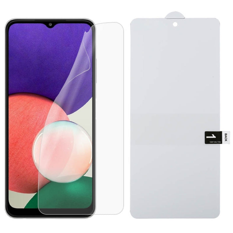 For Samsung Galaxy A22 5G Full Screen Protector Explosion-proof Front Hydrogel Film - For Samsung by PMC TechLife | Online Shopping South Africa | PMC TechLife | Buy Now Pay Later Mobicred
