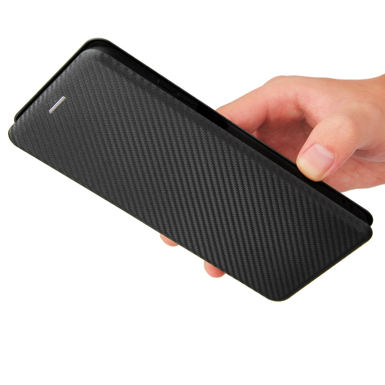 For Nokia X10 Carbon Fiber Texture Horizontal Flip TPU + PC + PU Leather Case with Card Slot(Black) - free shipping - PMC TechLife - Order now!