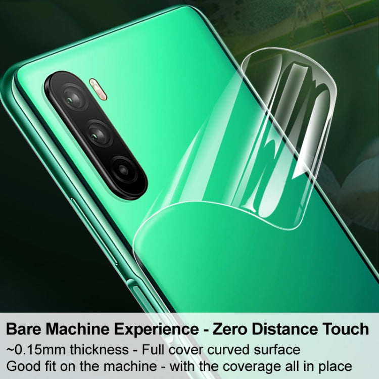 For Asus Zenfone 8 ZS590KS 2 PCS IMAK 0.15mm Curved Full Screen Protector Hydrogel Film Back Protector - ASUS Tempered Glass by imak | Online Shopping South Africa | PMC TechLife | Buy Now Pay Later Mobicred