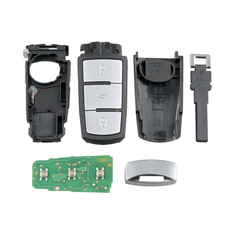 3-button Car Remote Control Key 3C0959752BA ID48 Chip 434MHZ Semi-intelligent for Volkswagen Passat 2005-2010 - free shipping - PMC TechLife - Order now!