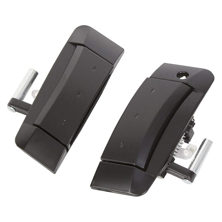 1 Pair Car Front Door Outside Handle 80607-CD41E+80606-CD01E for Nissan 350Z 2003-2009 (Black) - Door Handles by PMC TechLife | Online Shopping South Africa | PMC TechLife