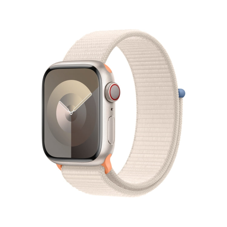 Loop Type Sport Watch Band For Apple Watch Series 9&8&7 41mm / SE 3&SE 2&6&SE&5&4 40mm / 3&2&1 38mm (Starlight) - Watch Bands by PMC TechLife | Online Shopping South Africa | PMC TechLife | Buy Now Pay Later Mobicred