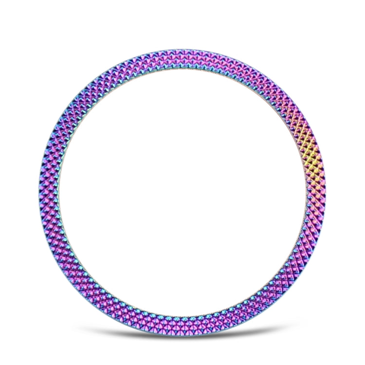 For Samsung Galaxy Watch 3 41mm Smart Watch Rhombus Texture Bezel Ring(Colorful) - Watch Cases by ENKAY | Online Shopping South Africa | PMC TechLife | Buy Now Pay Later Mobicred