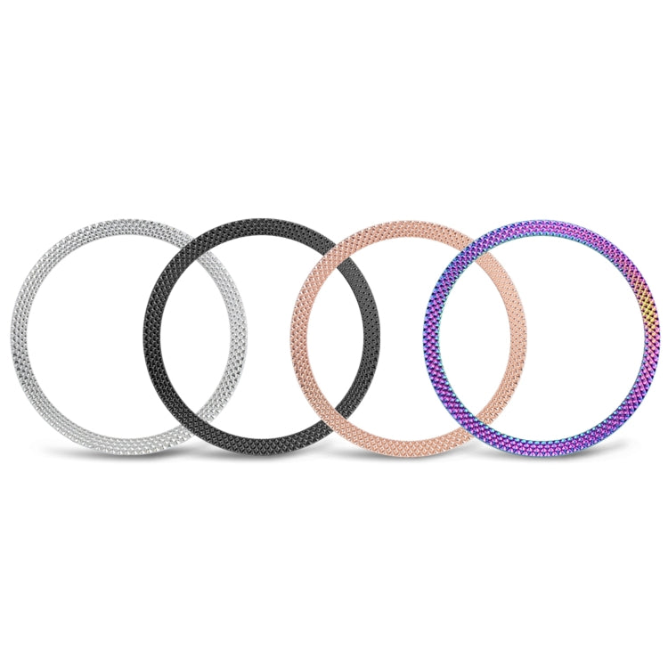 For Samsung Galaxy Watch 3 41mm Smart Watch Rhombus Texture Bezel Ring(Colorful) - Watch Cases by ENKAY | Online Shopping South Africa | PMC TechLife | Buy Now Pay Later Mobicred