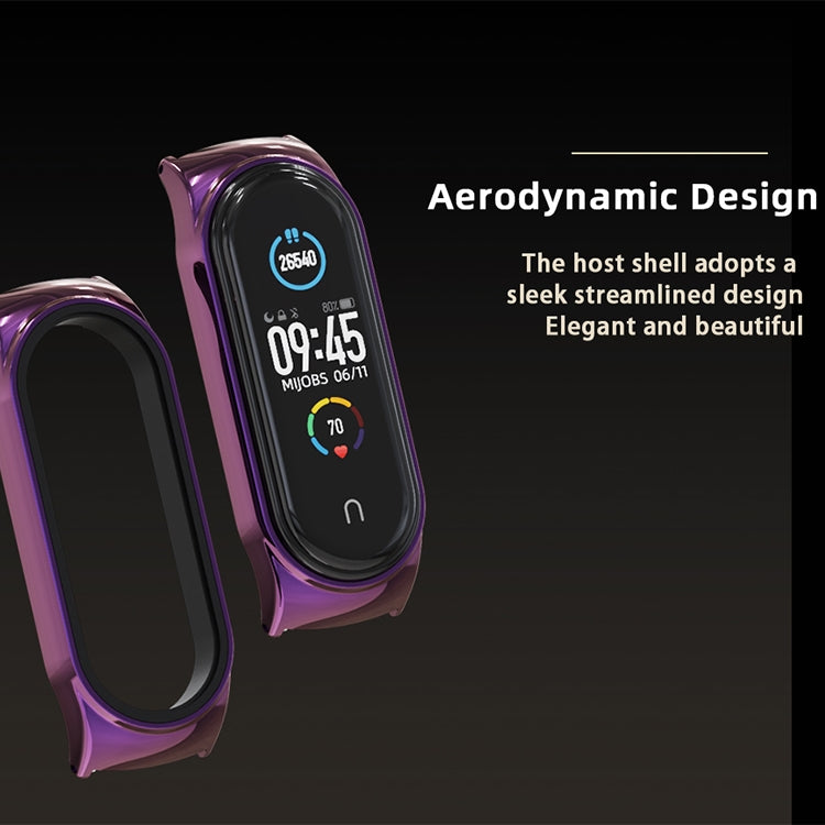 For Xiaomi Mi Band 6 / 5 / 4 / 3 Mijobs Metal CS Bamboo Joint Stainless Steel Watch Band(Gold) - free shipping - PMC TechLife - Order now!