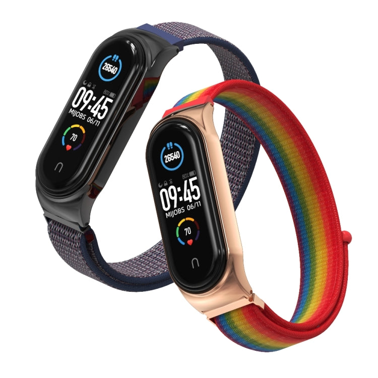 For Xiaomi Mi Band 6 / 5 / 4 / 3 Mijobs CS Breathable Nylon Watch Band(Black) - free shipping - PMC TechLife - Order now!