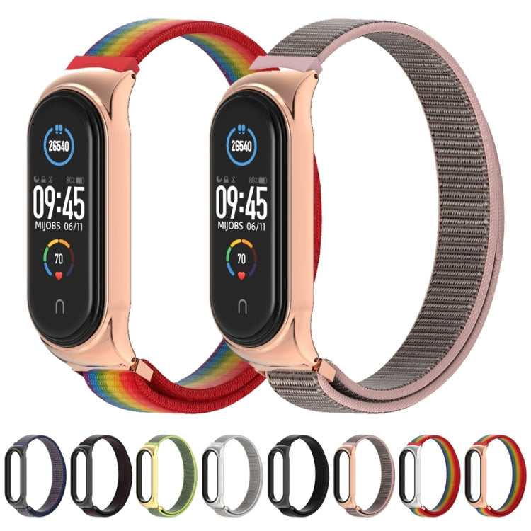 For Xiaomi Mi Band 6 / 5 / 4 / 3 Mijobs CS Breathable Nylon Watch Band(Black) - free shipping - PMC TechLife - Order now!
