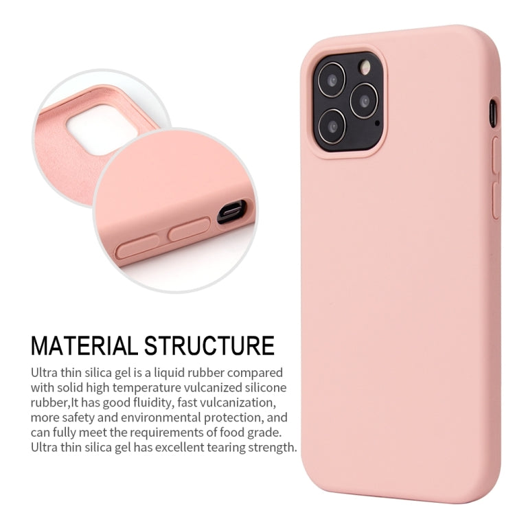 For iPhone 13 Solid Color Liquid Silicone Shockproof Protective Case(Midnight Blue) - iPhone 13 Cases by PMC TechLife | Online Shopping South Africa | PMC TechLife