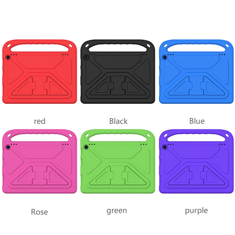 For Amazon Fire HD 10 2021 Handle Portable EVA Shockproof Anti Falling Protective Case with Triangle Holder(Blue) - free shipping - PMC TechLife - Order now!