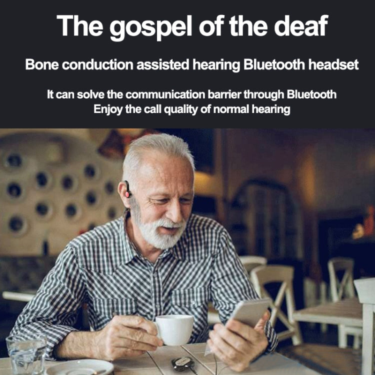 M-618 Bone Conduction Hanging Ear Stereo Bluetooth Headset(Blue) - Bluetooth Earphone by PMC TechLife | Online Shopping South Africa | PMC TechLife
