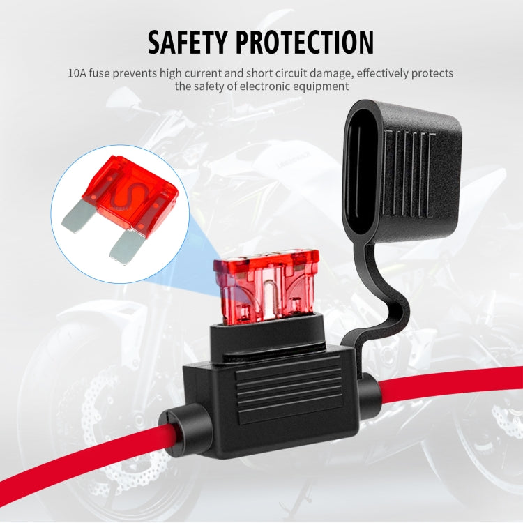 CS-1423A1 1.4m OT Terminal Cable with SAE Socket + 10A Fuse - free shipping - PMC TechLife - Order now!