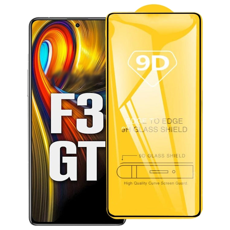 For Xiaomi Poco F3 GT / Poco F4 GT 9D Full Glue Full Screen Tempered Glass Film - free shipping - PMC TechLife - Order now!