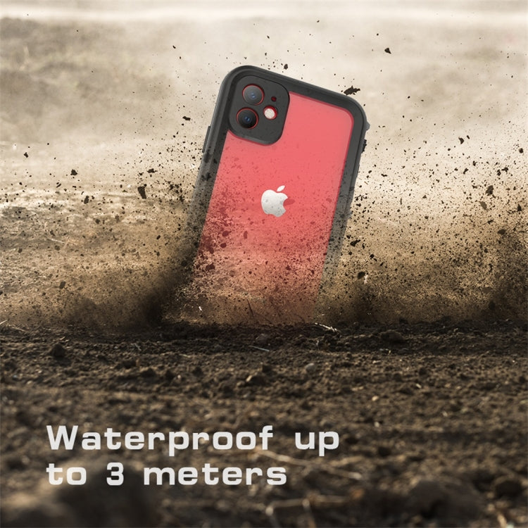 For iPhone 11 RedPepper Shockproof Waterproof PC + TPU Protective Case(Black) - free shipping - PMC TechLife - Order now!