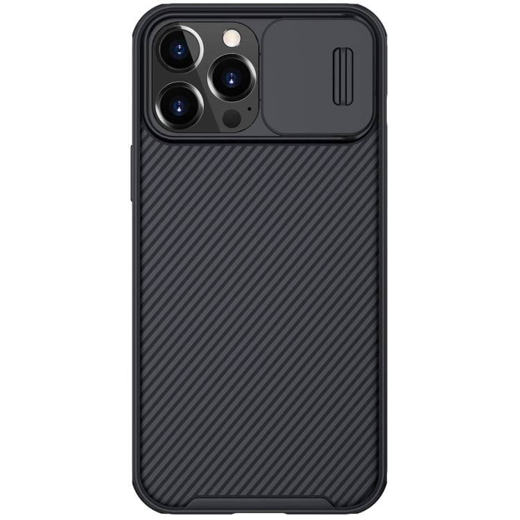 For iPhone 13 Pro NILLKIN Black Mirror Pro Series Camshield Full Coverage Dust-proof Scratch Resistant Phone Case (Black) - free shipping - PMC TechLife - Order now!