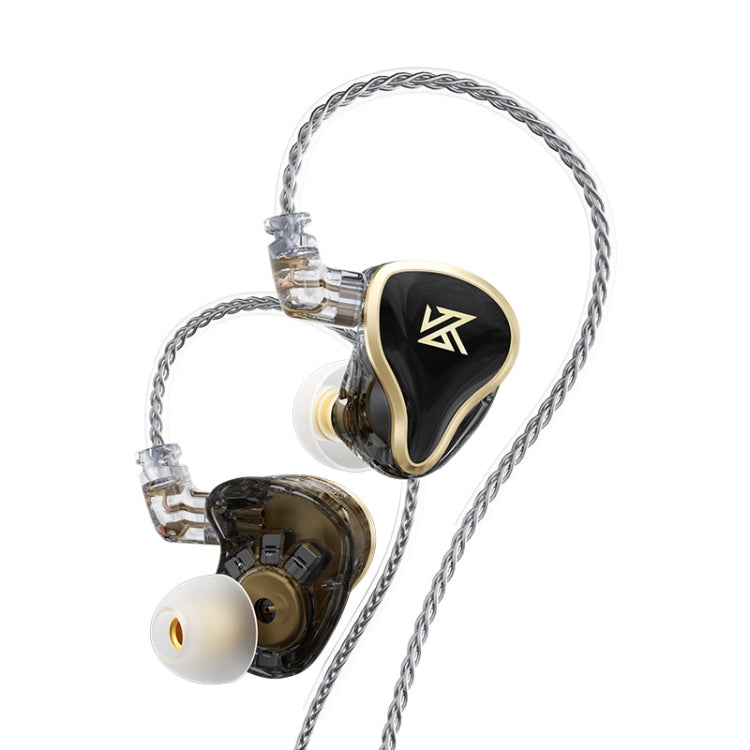 KZ ZAS 16-unit Ring Iron In-ear Wired Earphone, Standard Version(Black) - free shipping - PMC TechLife - Order now!