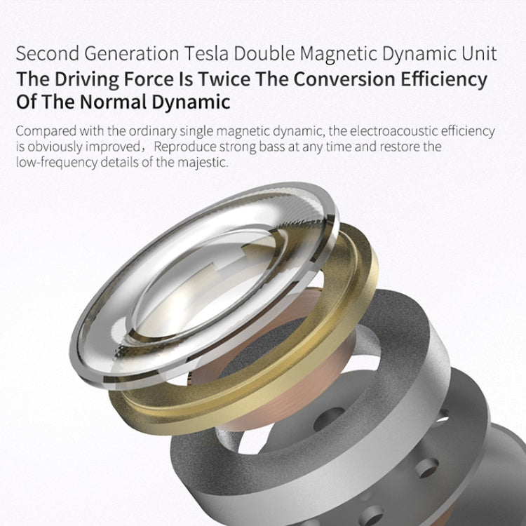 KZ ZS10 Pro 10-unit Ring Iron Gaming In-ear Wired Earphone, Standard Version(Glare Gold) - free shipping - PMC TechLife - Order now!