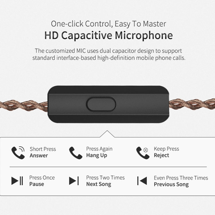 KZ ZS10 Pro 10-unit Ring Iron Gaming In-ear Wired Earphone, Mic Version(Glare Gold) - free shipping - PMC TechLife - Order now!