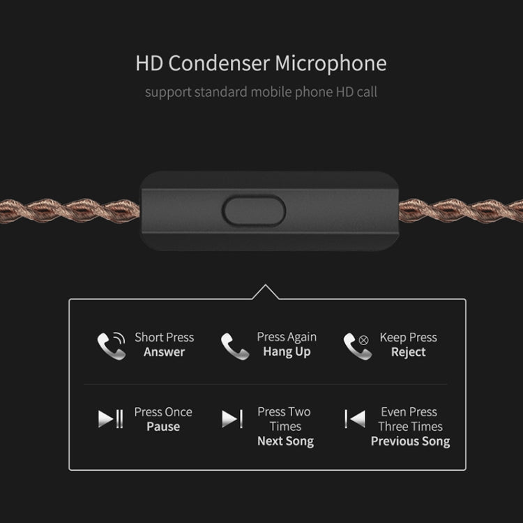 KZ ZSX 12-unit Ring Iron Metal Gaming In-ear Wired Earphone, Mic Version(Black) - free shipping - PMC TechLife - Order now!