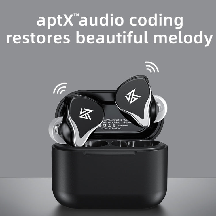 KZ Z3 Hybrid Technology 1DD+1BA Wireless Bluetooth 5.2 Sports Noise Reduction TWS In-ear Earphone(Black) - free shipping - PMC TechLife - Order now!