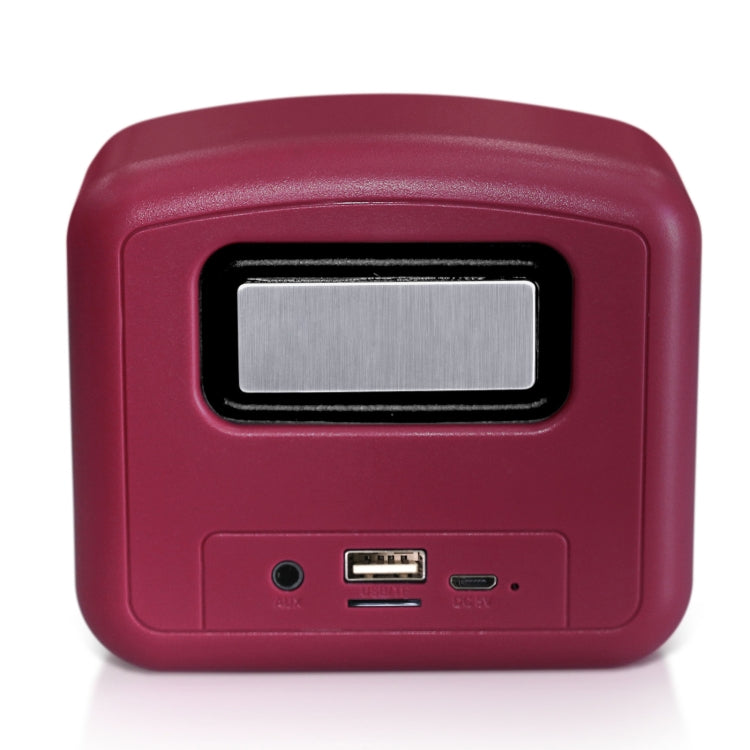 New Rixing NR-101 Mini TWS Bluetooth Speaker(Red) - Desktop Speaker by NewRixing | Online Shopping South Africa | PMC TechLife | Buy Now Pay Later Mobicred