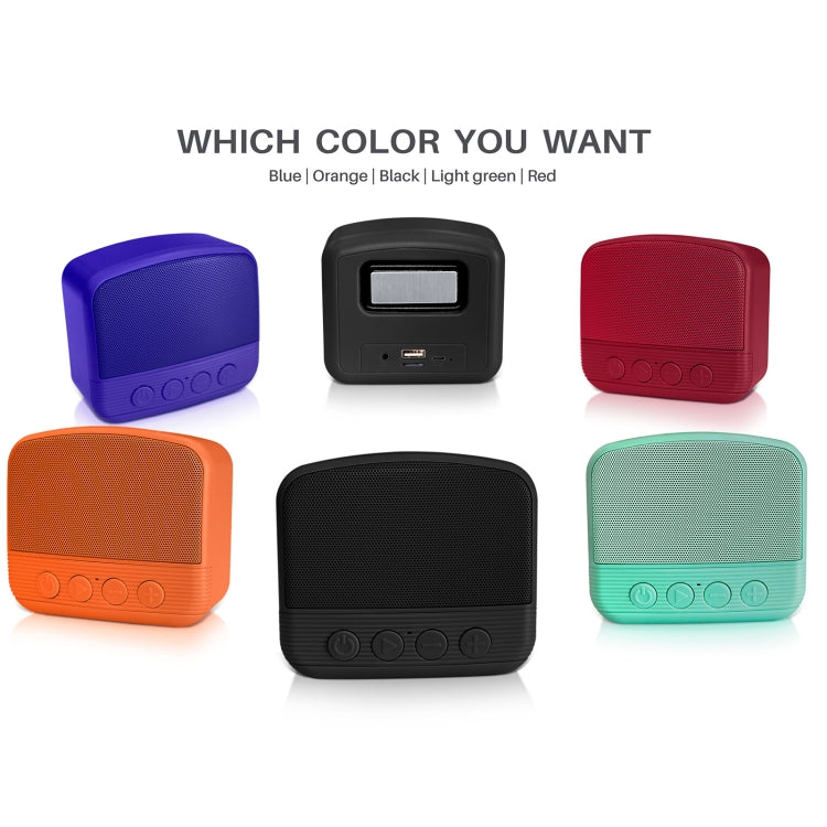 New Rixing NR-101 Mini TWS Bluetooth Speaker(Black) - Desktop Speaker by NewRixing | Online Shopping South Africa | PMC TechLife | Buy Now Pay Later Mobicred