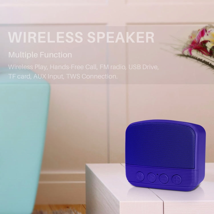 New Rixing NR-101 Mini TWS Bluetooth Speaker(Black) - Desktop Speaker by NewRixing | Online Shopping South Africa | PMC TechLife | Buy Now Pay Later Mobicred