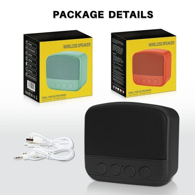 New Rixing NR-101 Mini TWS Bluetooth Speaker(Bright Green) - Desktop Speaker by NewRixing | Online Shopping South Africa | PMC TechLife | Buy Now Pay Later Mobicred