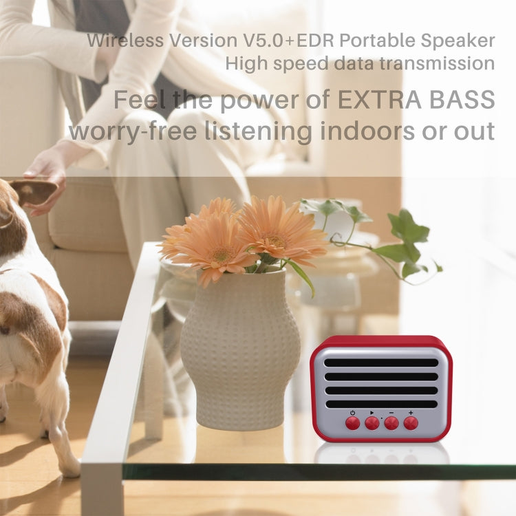 New Rixing NR-102 Mini TWS Bluetooth Speaker(Orange) - free shipping - PMC TechLife - Order now!