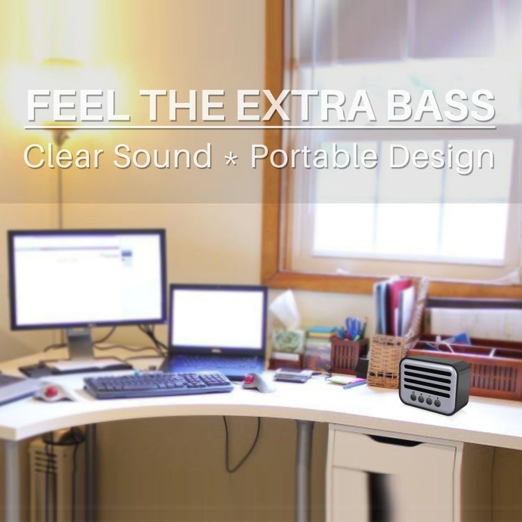 New Rixing NR-102 Mini TWS Bluetooth Speaker(Blue) - Desktop Speaker by NewRixing | Online Shopping South Africa | PMC TechLife | Buy Now Pay Later Mobicred