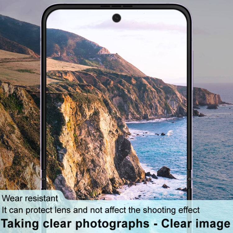 For Samsung Galaxy Z Flip3 5G IMAK Rear Camera Lens Glass Film Black Version - For Samsung by imak | Online Shopping South Africa | PMC TechLife | Buy Now Pay Later Mobicred