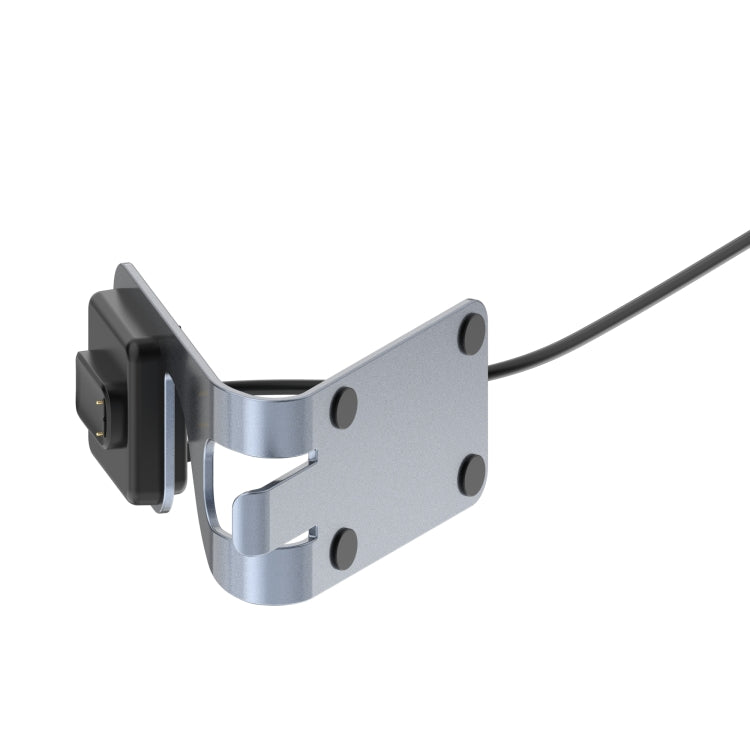 For Fitbit Charge 5 Portable Magnetic Metal Charger Holder(Grey) - Charger by PMC TechLife | Online Shopping South Africa | PMC TechLife | Buy Now Pay Later Mobicred