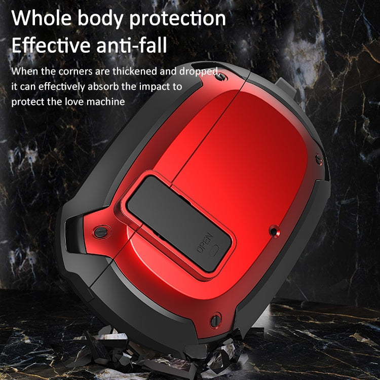 Bumblebee Armor Earphone Protective Case with Switch & Hook For Beats Studio Buds(Blue) - Other Case by PMC TechLife | Online Shopping South Africa | PMC TechLife