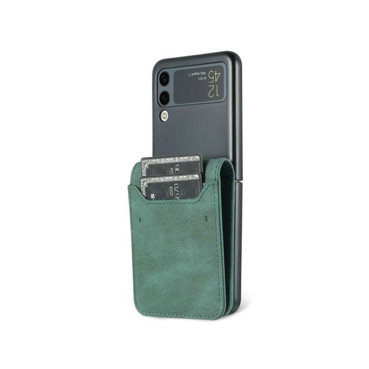 For Samsung Galaxy Z Flip3 5G AZNS Dream II Skin Feel PU+TPU Horizontal Flip PU Phone Case(Green) - free shipping - PMC TechLife - Order now!