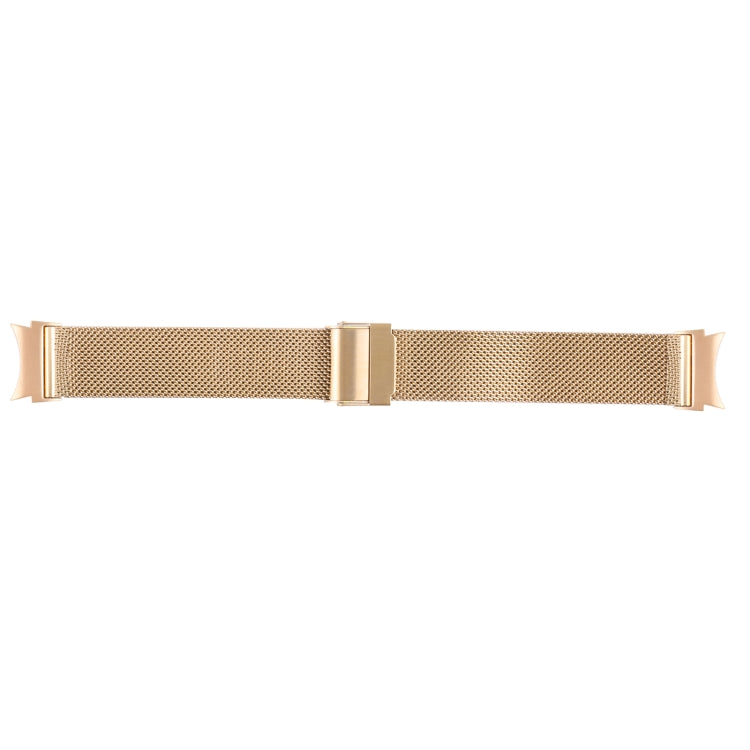 For Samsung Galaxy Watch4 40mm/44mm Double Insurance Buckle Milanese Watch Band(Gold) - Watch Bands by PMC TechLife | Online Shopping South Africa | PMC TechLife | Buy Now Pay Later Mobicred