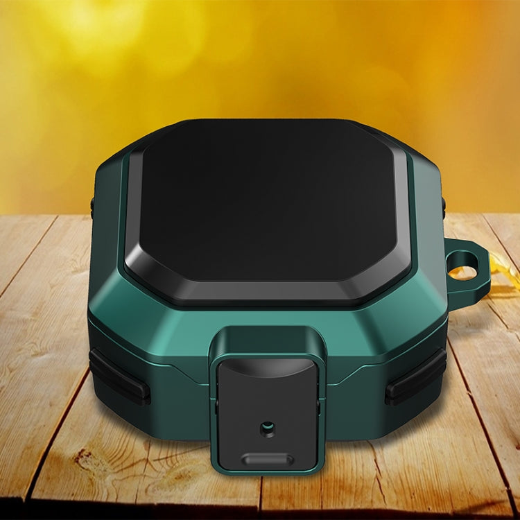 For Samsung Galaxy Buds Live / Buds 2 / Buds Pro / Buds 2 Pro Thunder Battlegear Anti-fall Earphones Protective Case with Switch(Black Green) - free shipping - PMC TechLife - Order now!