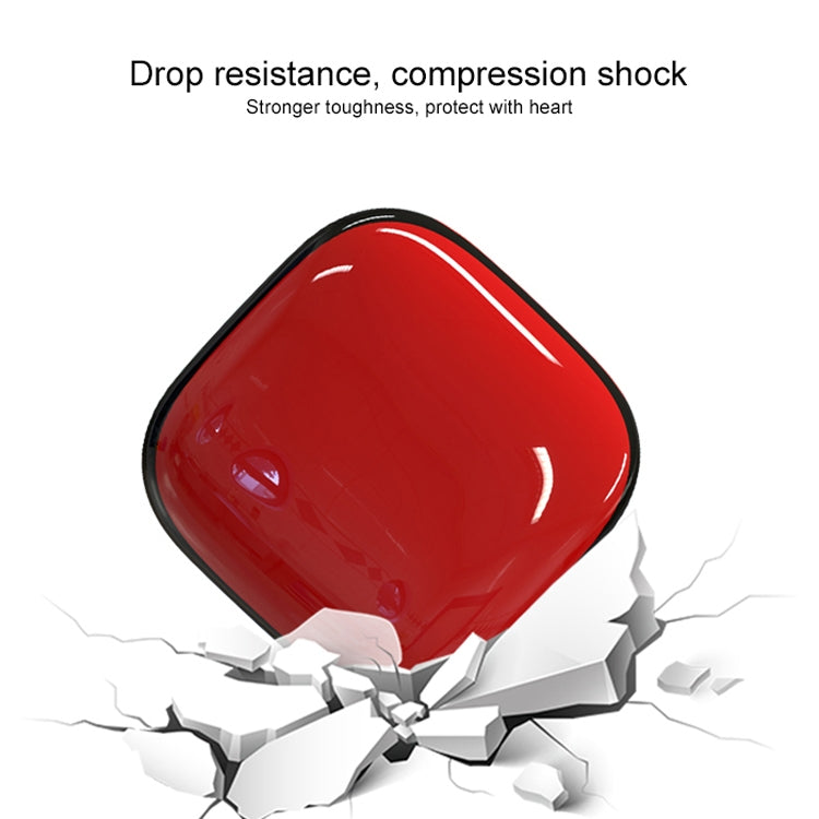 Mirror Surface Silicone + PC Wireless Earphone Protective Case for Beats Powerbeats Pro(Dark Blue+White) - Other Case by PMC TechLife | Online Shopping South Africa | PMC TechLife