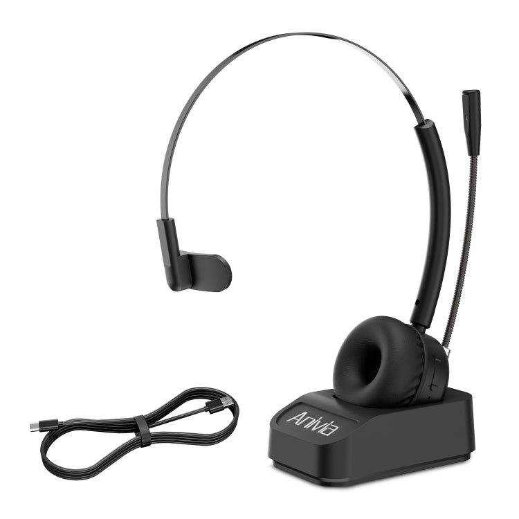Anivia A8 Bluetooth Telephone Headset with Noise-cancelling Microphone(Black) - free shipping - PMC TechLife - Order now!