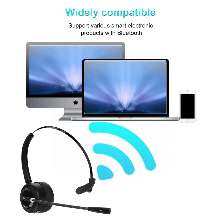 Anivia A8 Bluetooth Telephone Headset with Noise-cancelling Microphone(Black) - free shipping - PMC TechLife - Order now!