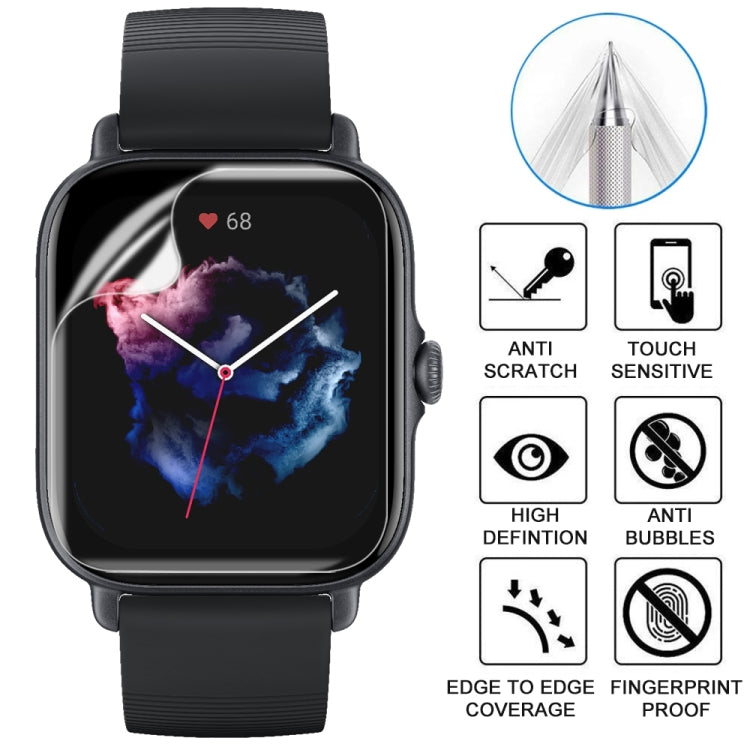 Curved 3D Composite Material Soft Film Screen Protector For Amazfit GTS 3 - Screen Protector by ENKAY | Online Shopping South Africa | PMC TechLife | Buy Now Pay Later Mobicred