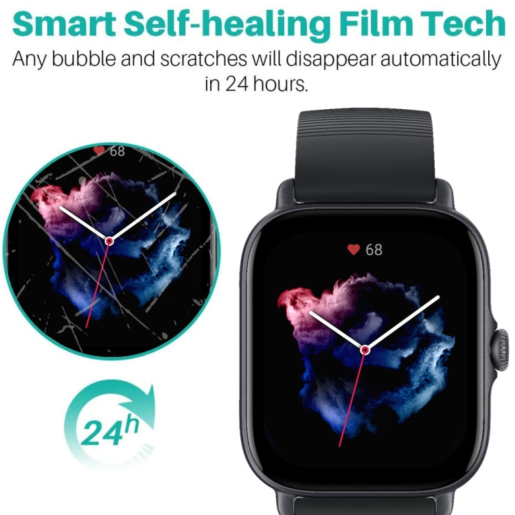 Curved 3D Composite Material Soft Film Screen Protector For Amazfit GTS 3 - Screen Protector by ENKAY | Online Shopping South Africa | PMC TechLife | Buy Now Pay Later Mobicred