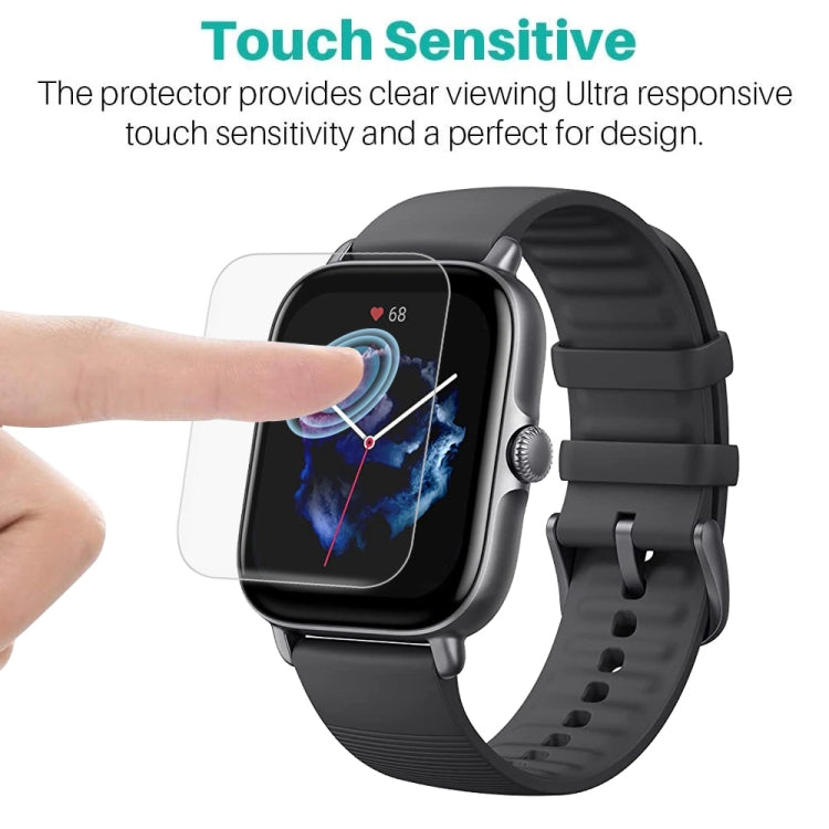 Curved 3D Composite Material Soft Film Screen Protector For Amazfit GTS 3 - Screen Protector by ENKAY | Online Shopping South Africa | PMC TechLife | Buy Now Pay Later Mobicred