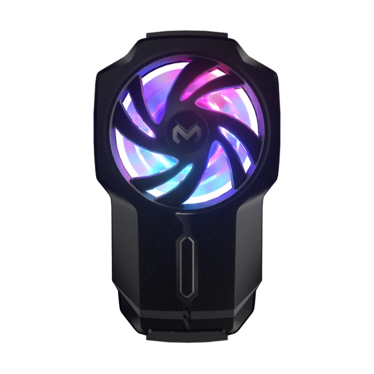 MeMo FL05 Fan Mobile Phone Radiator with Colorful Lights(Black) - free shipping - PMC TechLife - Order now!