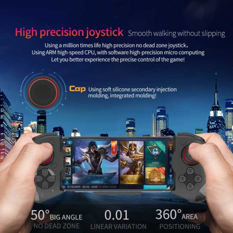 MOCUTE 060 Stretch Dual Joystick Bluetooth Gamepad For Android & iOS(Red+Blue) - Controller Gamepad by PMC TechLife | Online Shopping South Africa | PMC TechLife