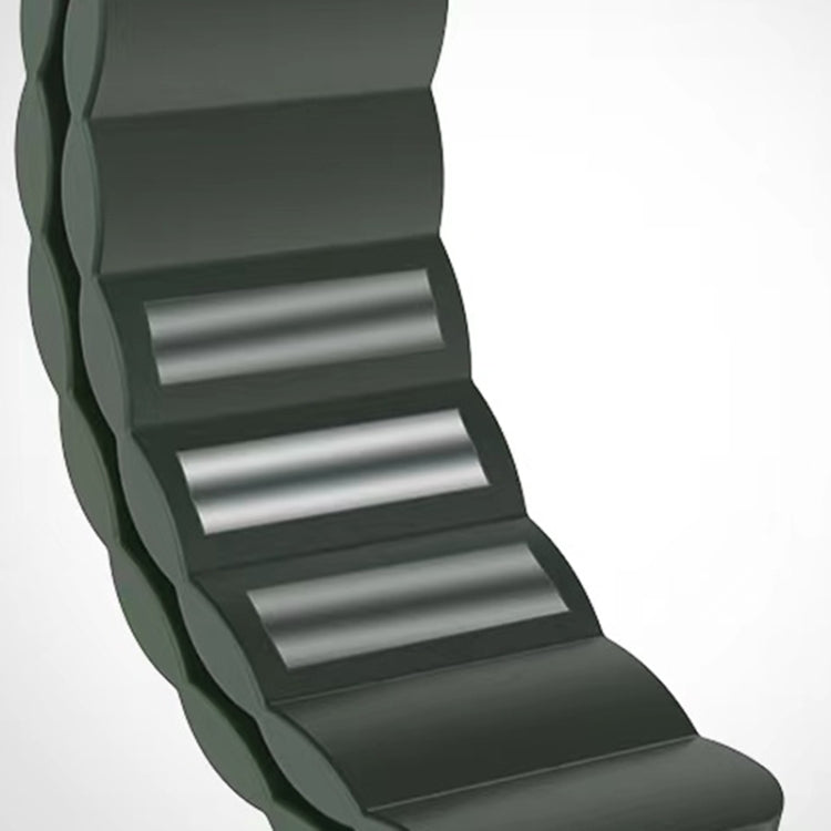 Mutural Liquid Silicone Magnetic Strap Watch Band For Apple Watch Series 9&8&7 41mm / SE 3&SE 2&6&SE&5&4 40mm / 3&2&1 38mm(Starlight) - free shipping - PMC TechLife - Order now!