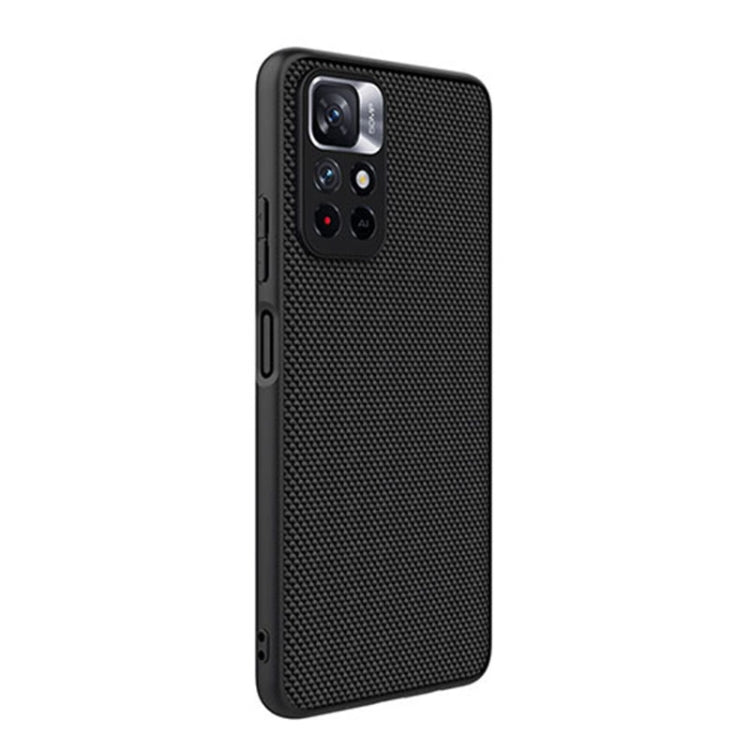For Xiaomi Redmi Note 11 5G / 11T 5G / 11S 5G / Poco M4 Pro 5G NILLKIN 3D Textured Nylon Fiber TPU Phone Case(Black) - Xiaomi Cases by NILLKIN | Online Shopping South Africa | PMC TechLife | Buy Now Pay Later Mobicred
