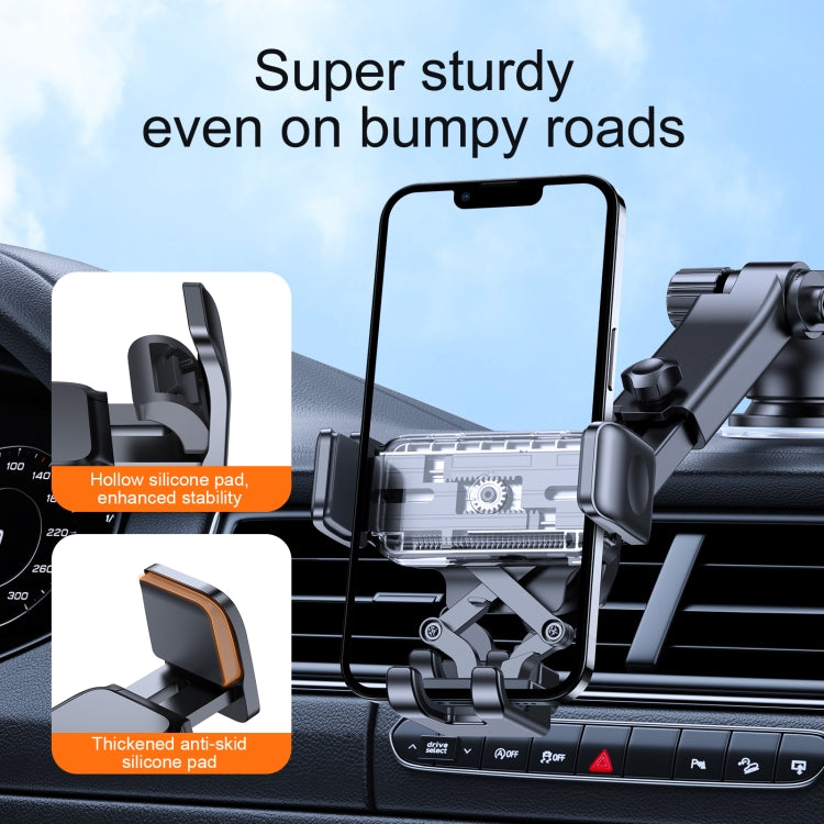 JOYROOM JR-ZS283 Dash Board Car Phone Holder(Black) - free shipping - PMC TechLife - Order now!